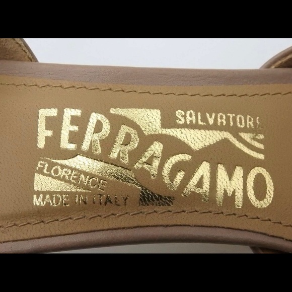 Salvatore Ferragamo Light Pink Kitten Heels, Size 8, So Cute! - Picture 4 of 7